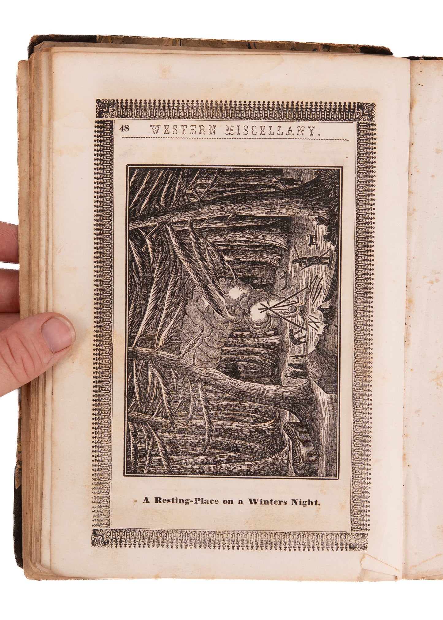 1848-49 WESTERN MISCELLANY. Superbly Illustrated Ohio Imprint - Cane Ridge Revival, Shakerism, and Native Americans.