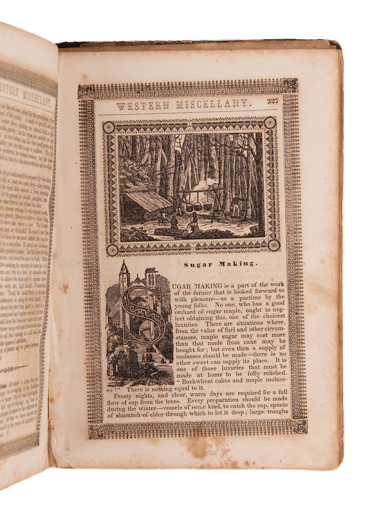 1848-49 WESTERN MISCELLANY. Superbly Illustrated Ohio Imprint - Cane Ridge Revival, Shakerism, and Native Americans.
