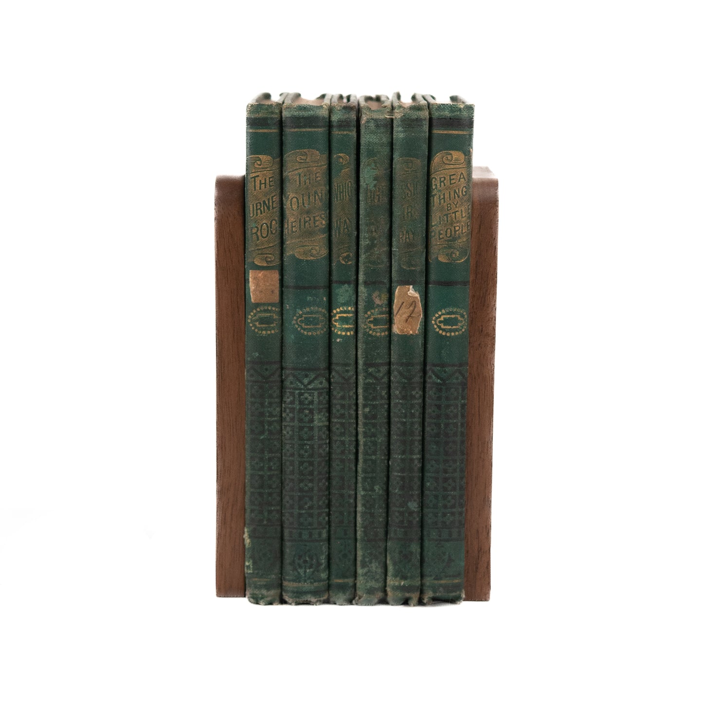 1850 AMERICAN SUNDAY SCHOOL UNION. Six Matching Volumes of Juvenile Piety & Devotion.