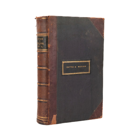 1869-1870 W. C. AND PHOEBE PALMER. The Guide to Holiness Magazine. Four-Volume Sammelband.