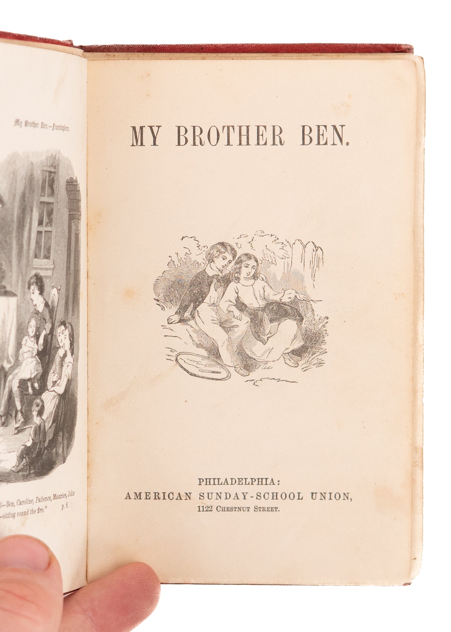 1850 AMERICAN SUNDAY SCHOOL UNION. Nine Rare Titles on Scripture, Juvenile Biography, Child Piety, &c.