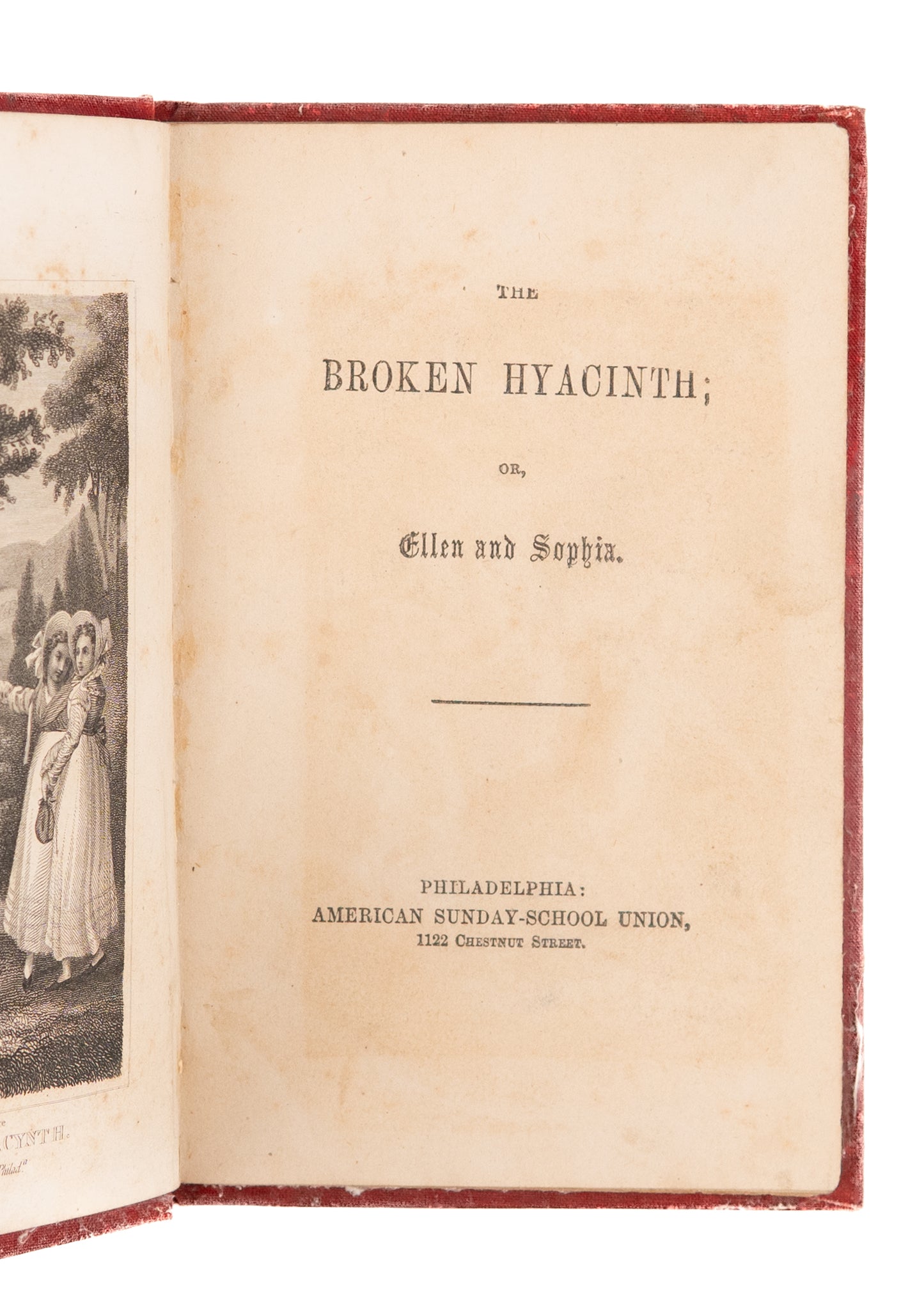 1850 AMERICAN SUNDAY SCHOOL UNION. Nine Rare Titles on Scripture, Juvenile Biography, Child Piety, &c.