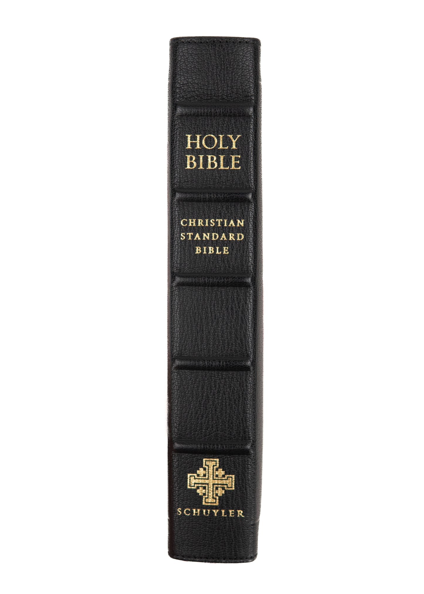 THE HOLY BIBLE. Schuyler Goatskin Christian Standard Bible. Yapp Edge.