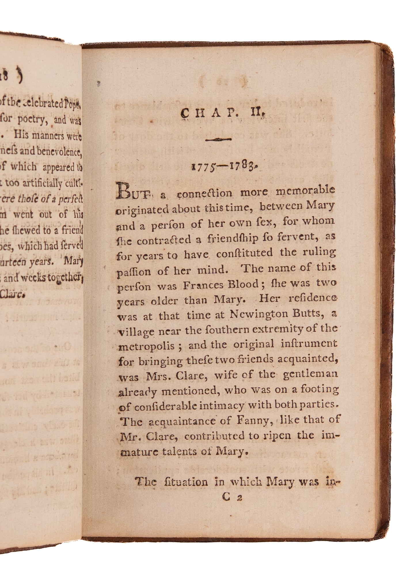 1799 MARY WOLLSTONECRAFT GODWIN. Memoirs of "Vindication of the Rights of Woman" Author & Frankenstein's Mother.