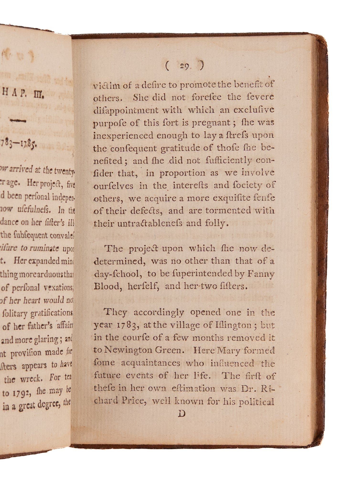 1799 MARY WOLLSTONECRAFT GODWIN. Memoirs of "Vindication of the Rights of Woman" Author & Frankenstein's Mother.