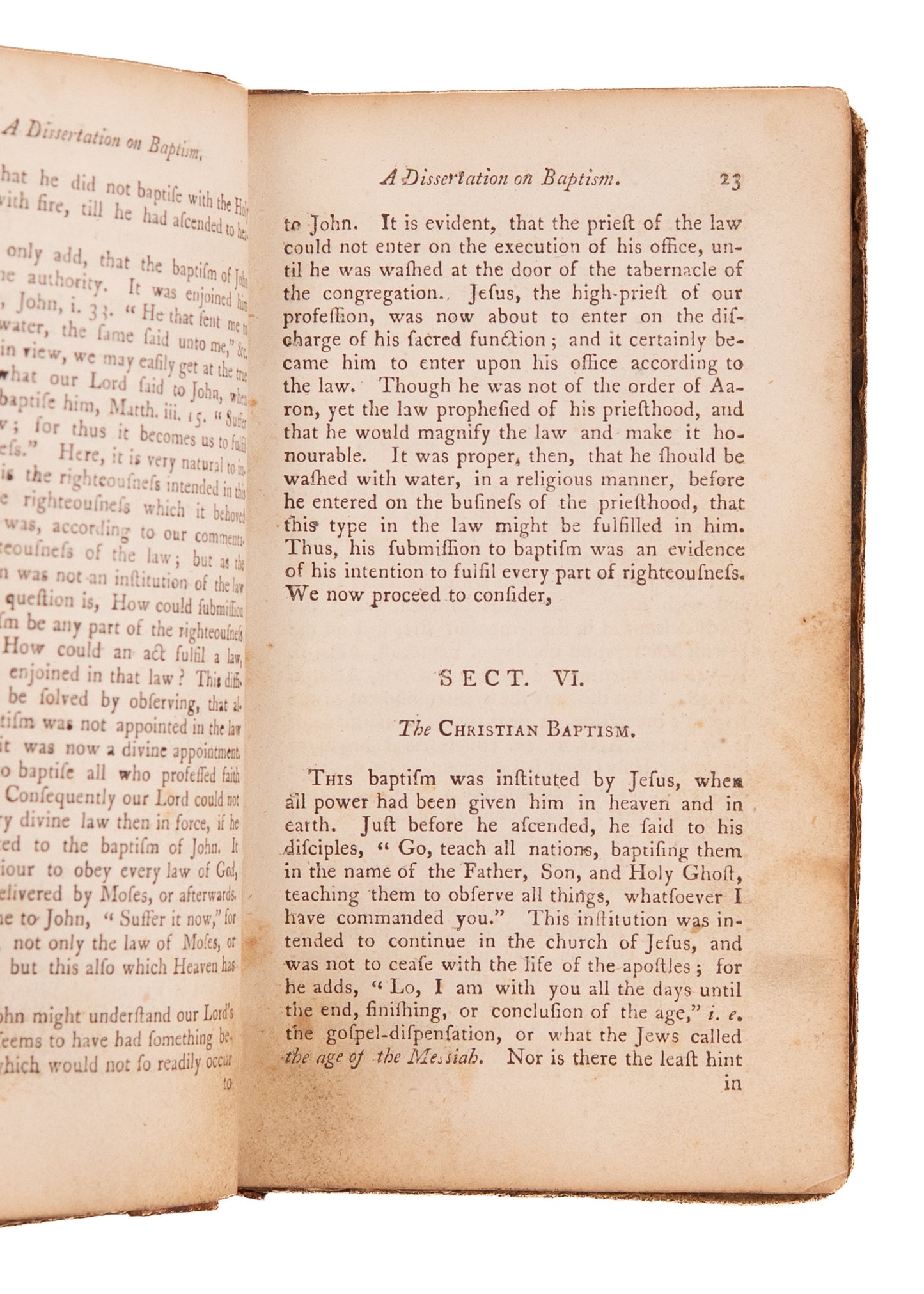 1806 ALEXANDER PIRIE. Lawfulness of Eating Blood - Foundational Text of the Watchtower & Charles Taze Russell.