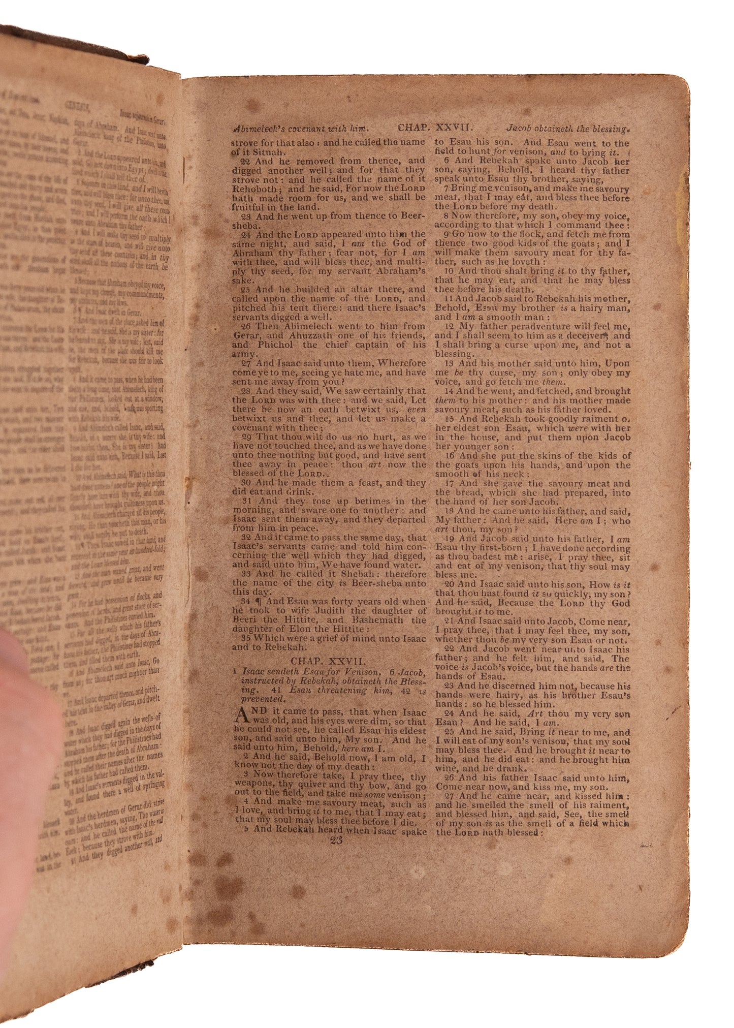 1812 HOLY BIBLE. First Stereotyped American Bible - Every American Can Afford Scriptures for the First Time.