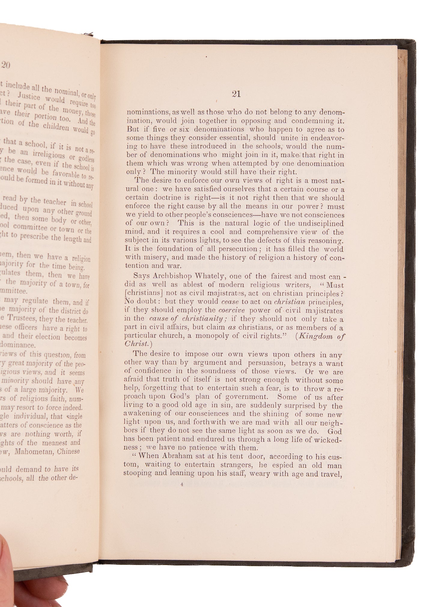 1855 BIBLE & PRAYER IN SCHOOLS. The Text that Defined Use of Prayer and Scripture in School Until 1960's.