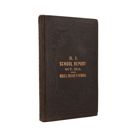 1855 BIBLE & PRAYER IN SCHOOLS. The Text that Defined Use of Prayer and Scripture in School Until 1960's.