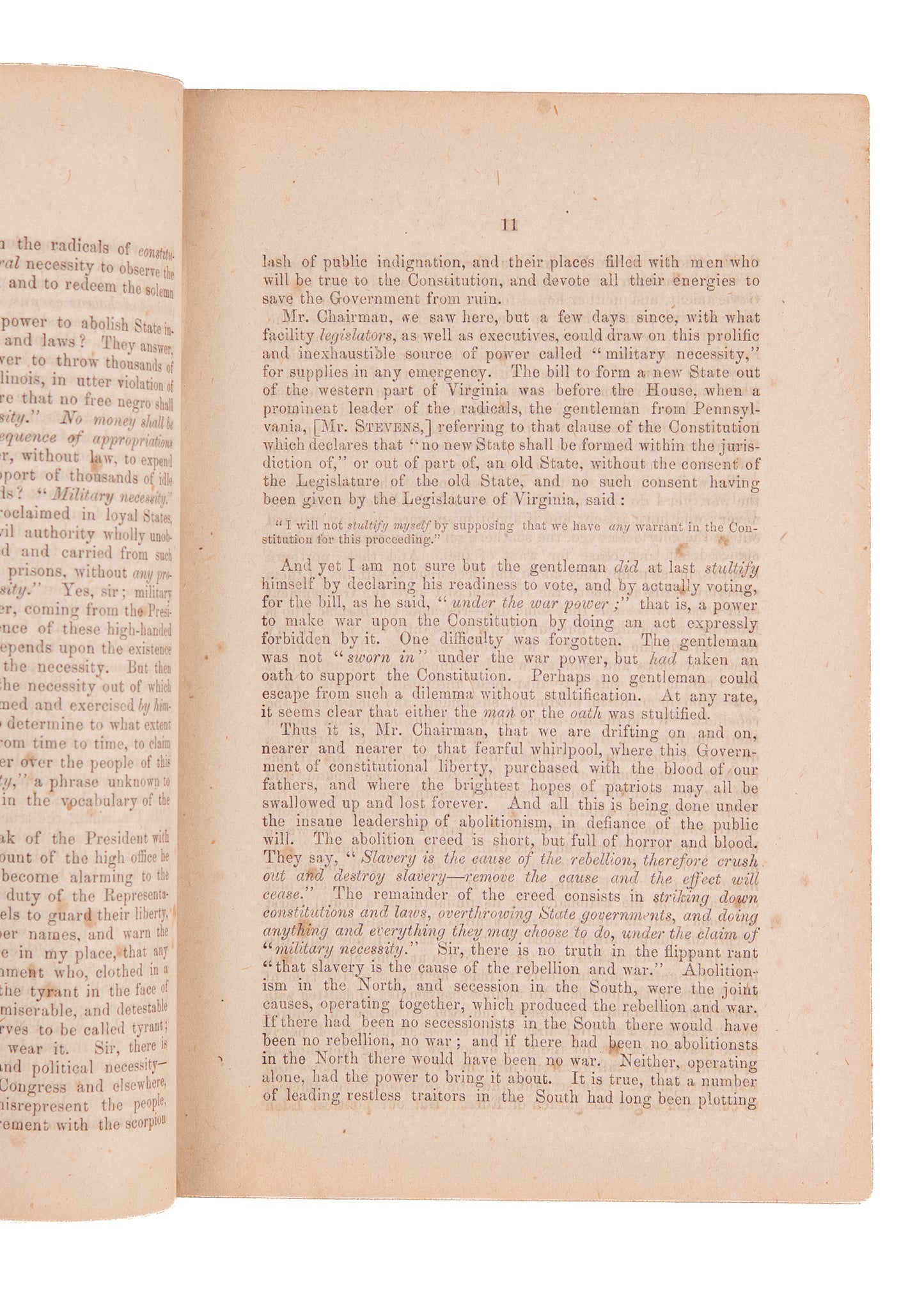 1863 EMANCIPATION PROCLAMATION. Ketucky's Furious Backlash to the Federally Imposed Emancipation of Slaves.