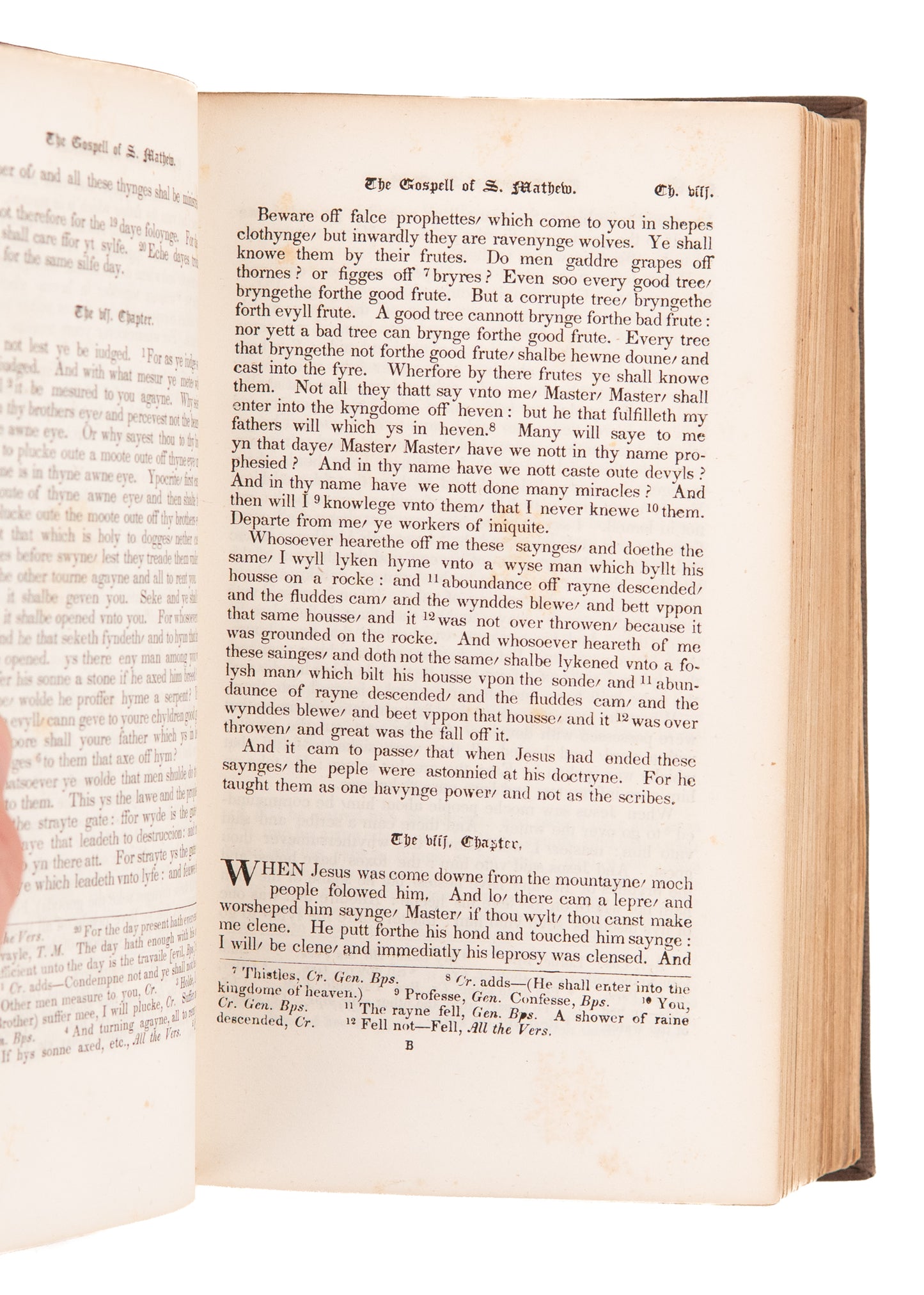 1837 WILLIAM TYNDALE. The 1526 New Testament of Tyndale with a Memoir of His Life and Writings.