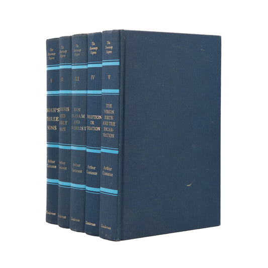 1976 ARTHUR C. CUSTANCE. The Doorway Papers. Integration of Science and Scripture. Gap Theory &c.
