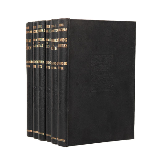 1900 ALEXANDER WHYTE. Bible Characters. Complete 6 Volumes.