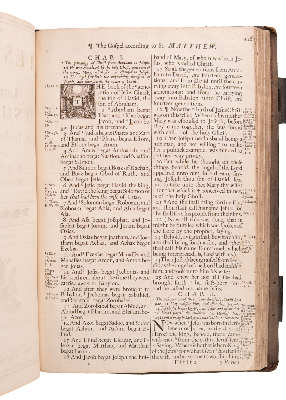 1701 FIRST CHRONOLOGICAL BIBLE. The Edition that Made Adventism and Dispensationalism Possible.