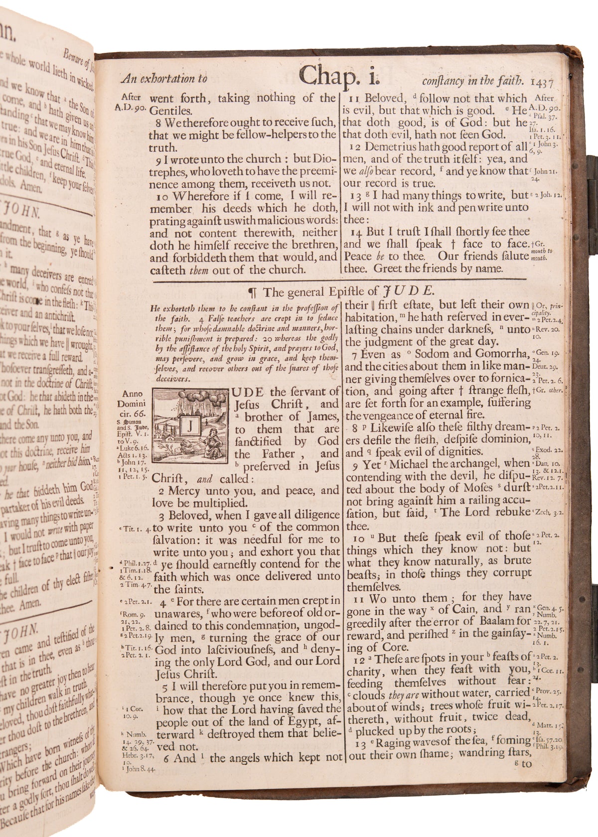 1701 FIRST CHRONOLOGICAL BIBLE. The Edition that Made Adventism and Dispensationalism Possible.