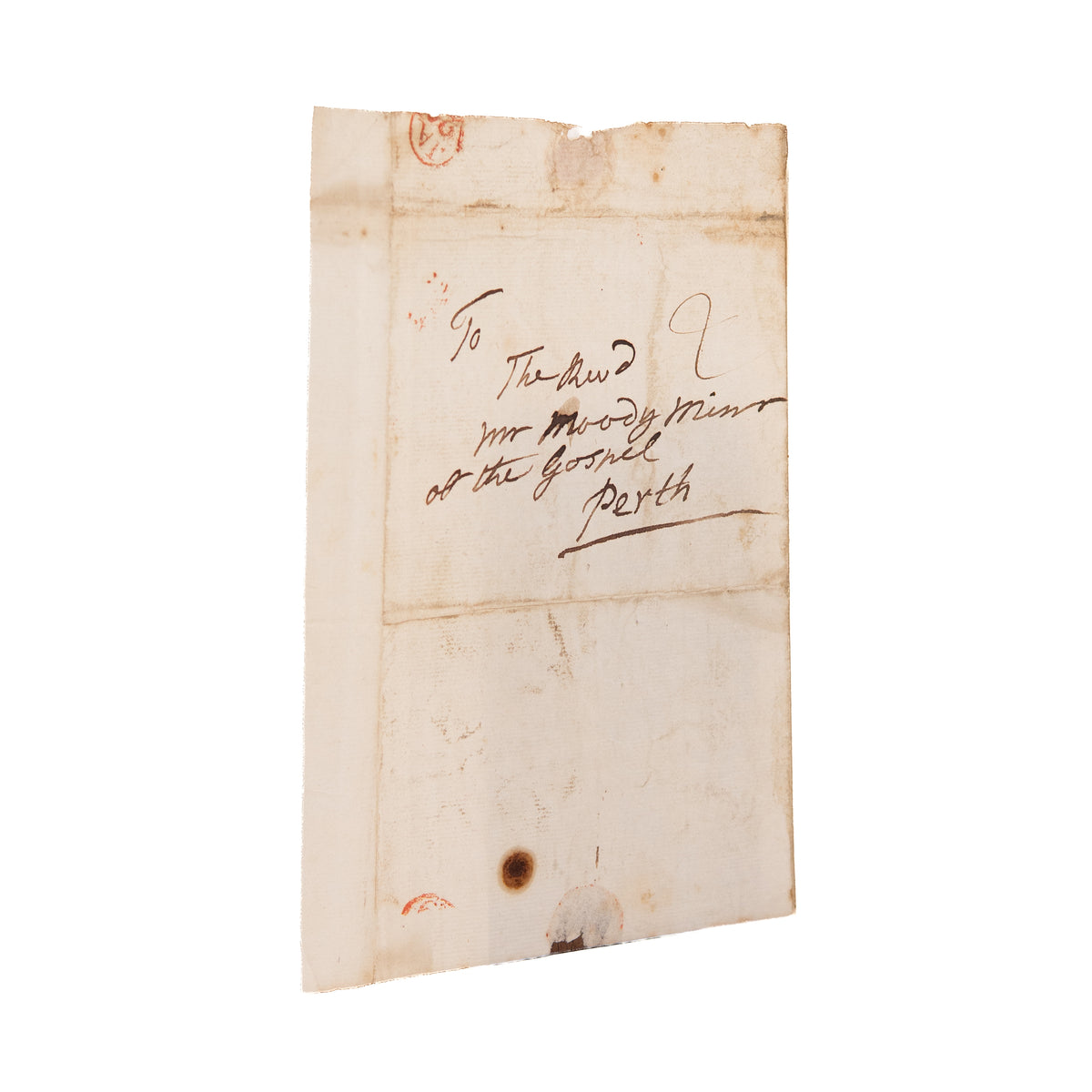 1780 JOHN ERSKINE. Erskine Attempts to Persuade a Young Evangelical Divine to Take Over His Former Parish.