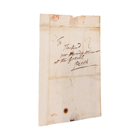 1780 JOHN ERSKINE. Erskine Attempts to Persuade a Young Evangelical Divine to Take Over His Former Parish.