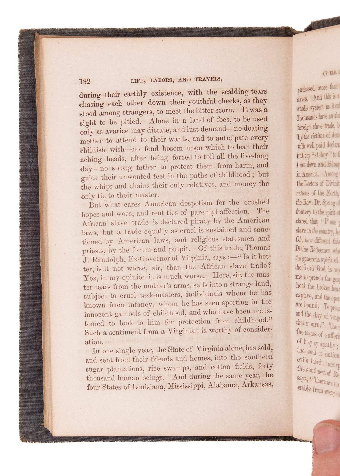 1852 EARLY BLACK BAPTIST MEMOIR. American Revolutionary Soldier, Baptist Preacher, and Abolitionist.
