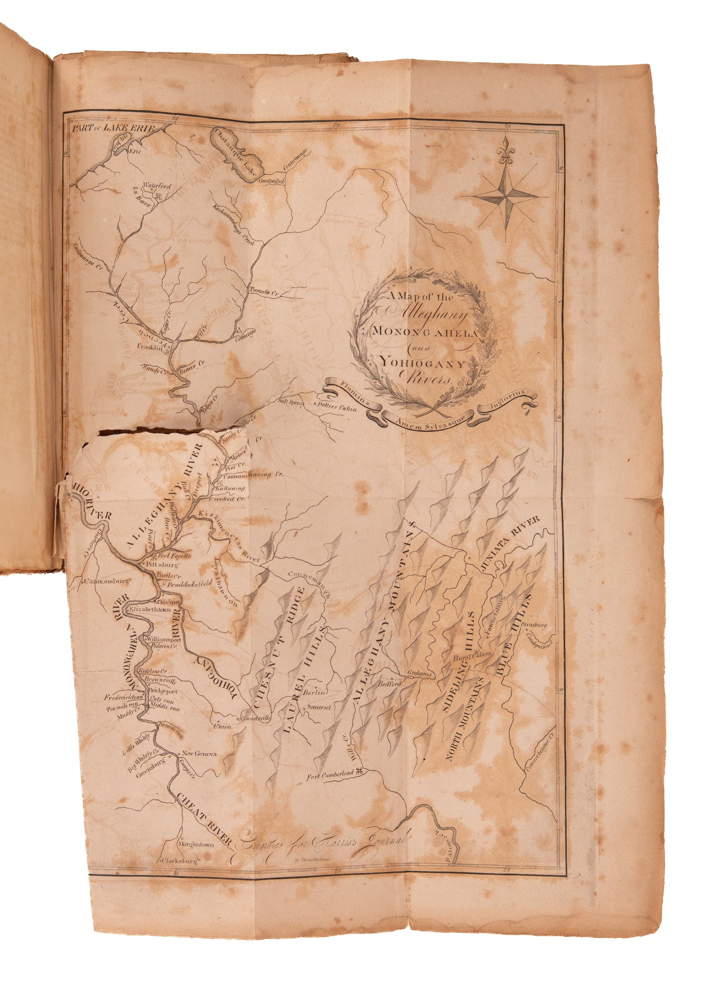 1805 TOUR OF OHIO. Owned by Ohio Abolitionist & Abraham Lincoln Appointee to Supreme Court