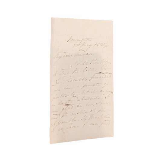 1827 THOMAS M'CRIE. Important Church Historian Glad Fellow Minister Avoiding Over-Work, &c.