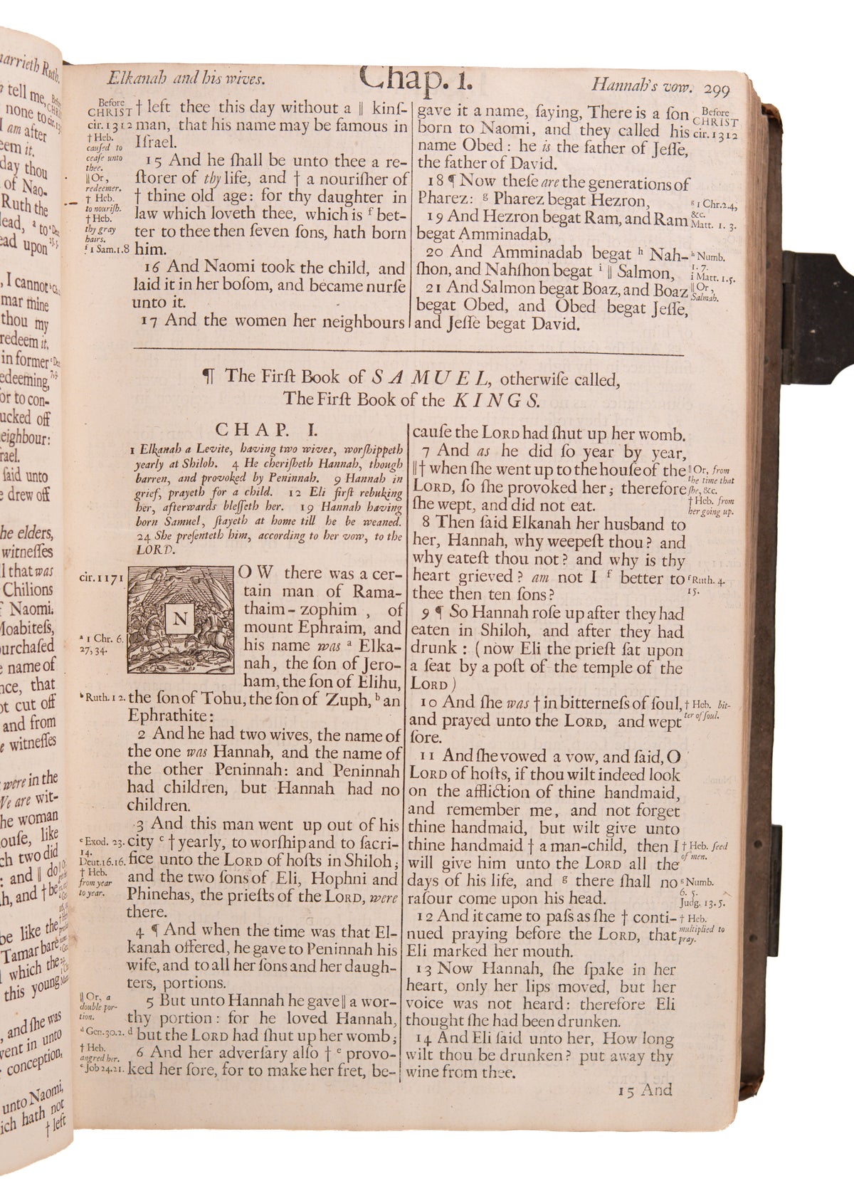 1701 FIRST CHRONOLOGICAL BIBLE. The Edition that Made Adventism and Dispensationalism Possible.