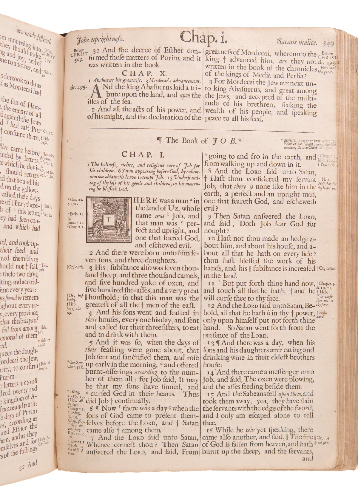 1701 FIRST CHRONOLOGICAL BIBLE. The Edition that Made Adventism and Dispensationalism Possible.