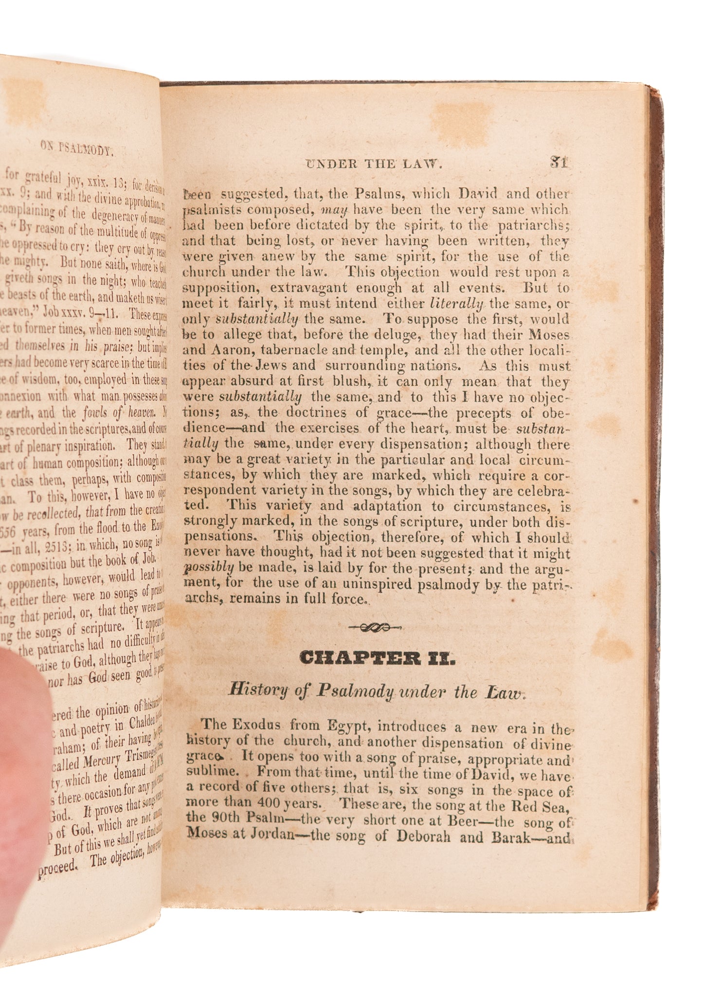 1825 THOMAS DICKSON BAIRD. An Inquiry into the Exercise of Praise. Exclusive Psalmody.