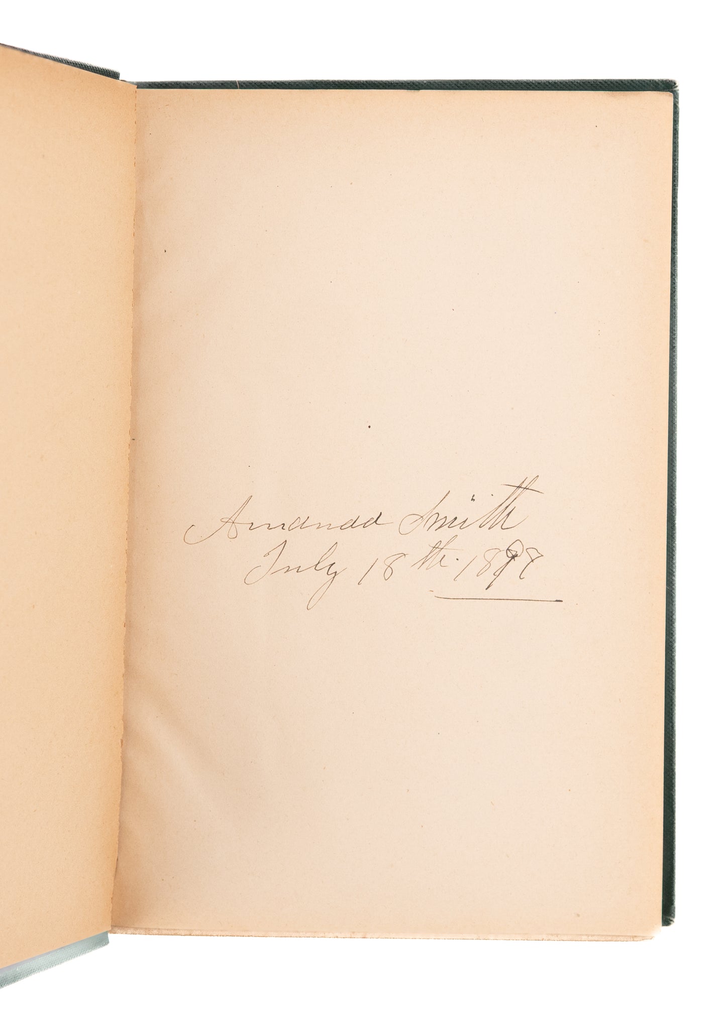 1893 MRS. AMANDA SMITH. Signed. Autobiography of The Colored Evangelist. Plus Ephemera.