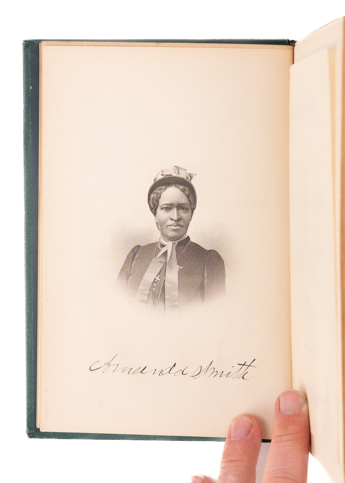 1893 MRS. AMANDA SMITH. Signed. Autobiography of The Colored Evangelist. Plus Ephemera.