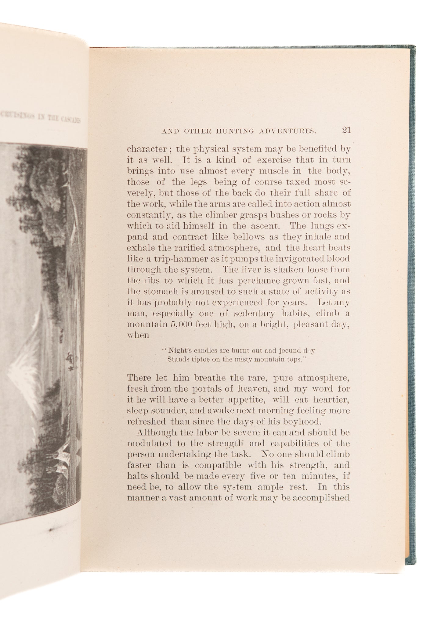 1889 G. O. SHIELDS. Hunting for Bear and Elk in Montana, Texas, and Oregon. Finely Illustrated.