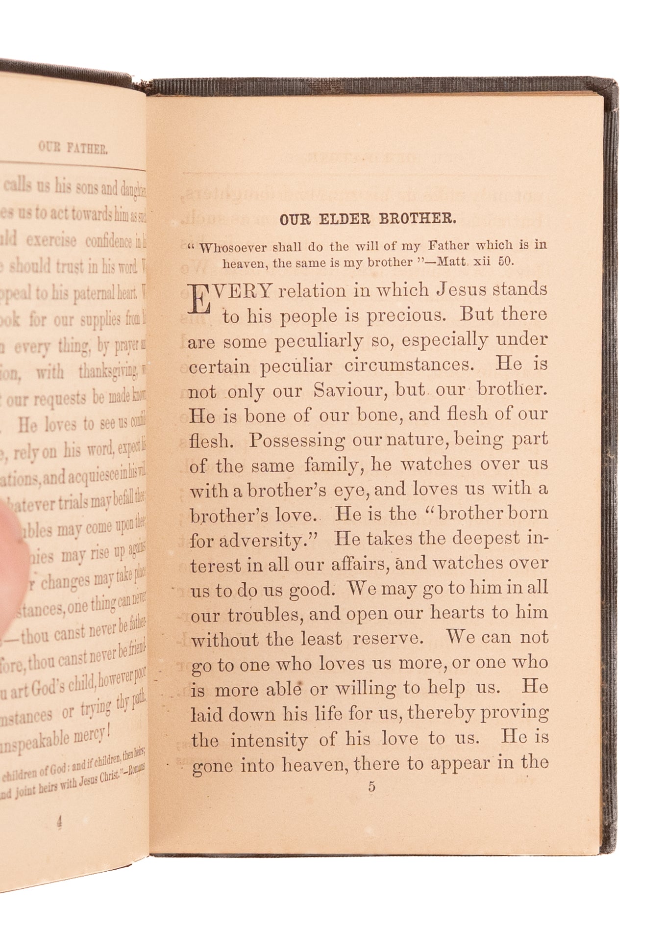 c.1861. JAMES SMITH. Our Heavenly Father. Very Scarce by Spurgeon's Predecessor.