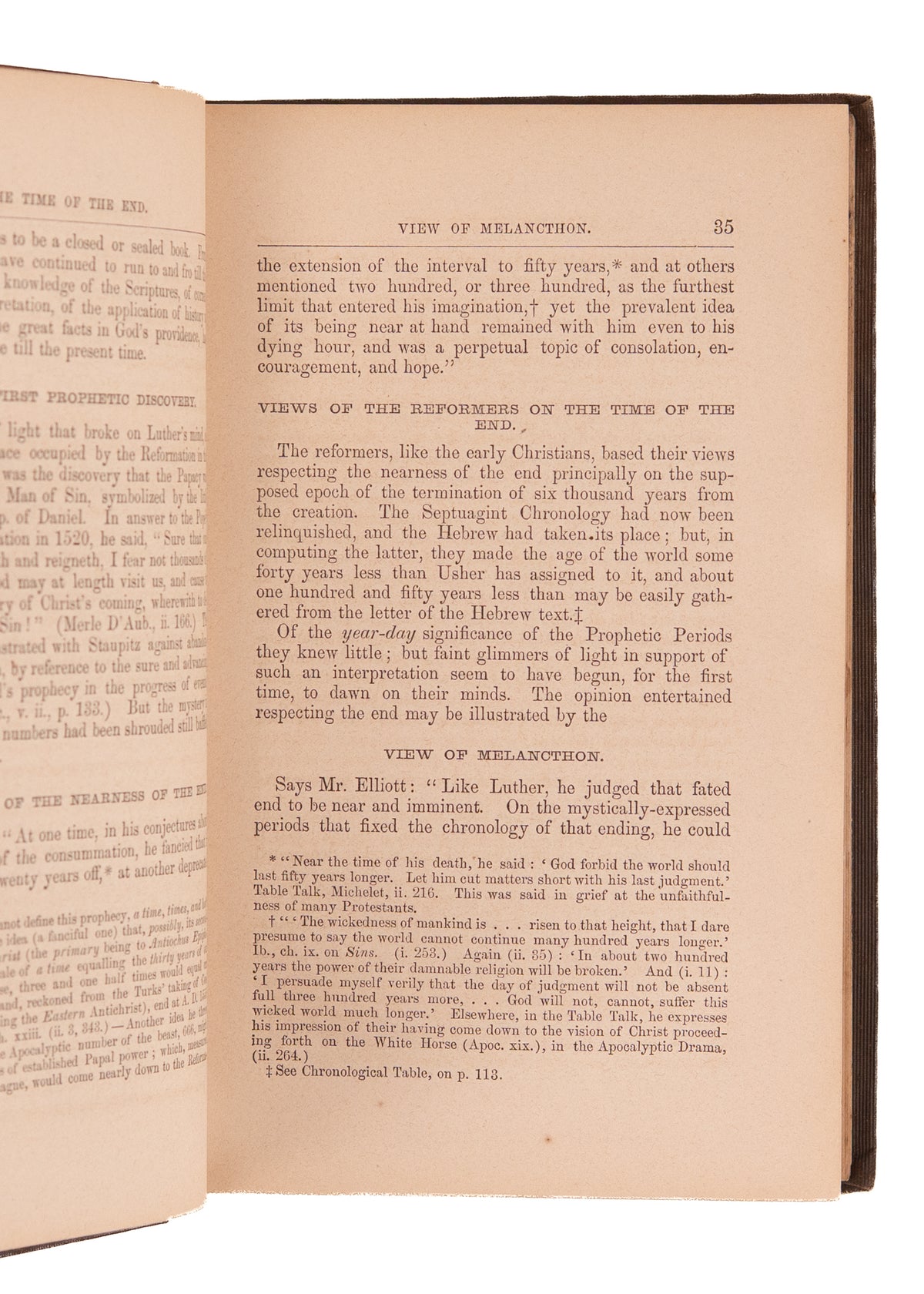 1856 TIME OF THE END. Ambitious Adventist Eschatology with Elaborate Prophetic Chart &c.