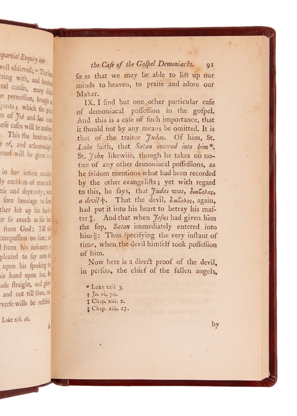 1777 DEMONS AND DEMONIACKS. Demons Real and Their Expulsion Demonstrates Christ's Reign.