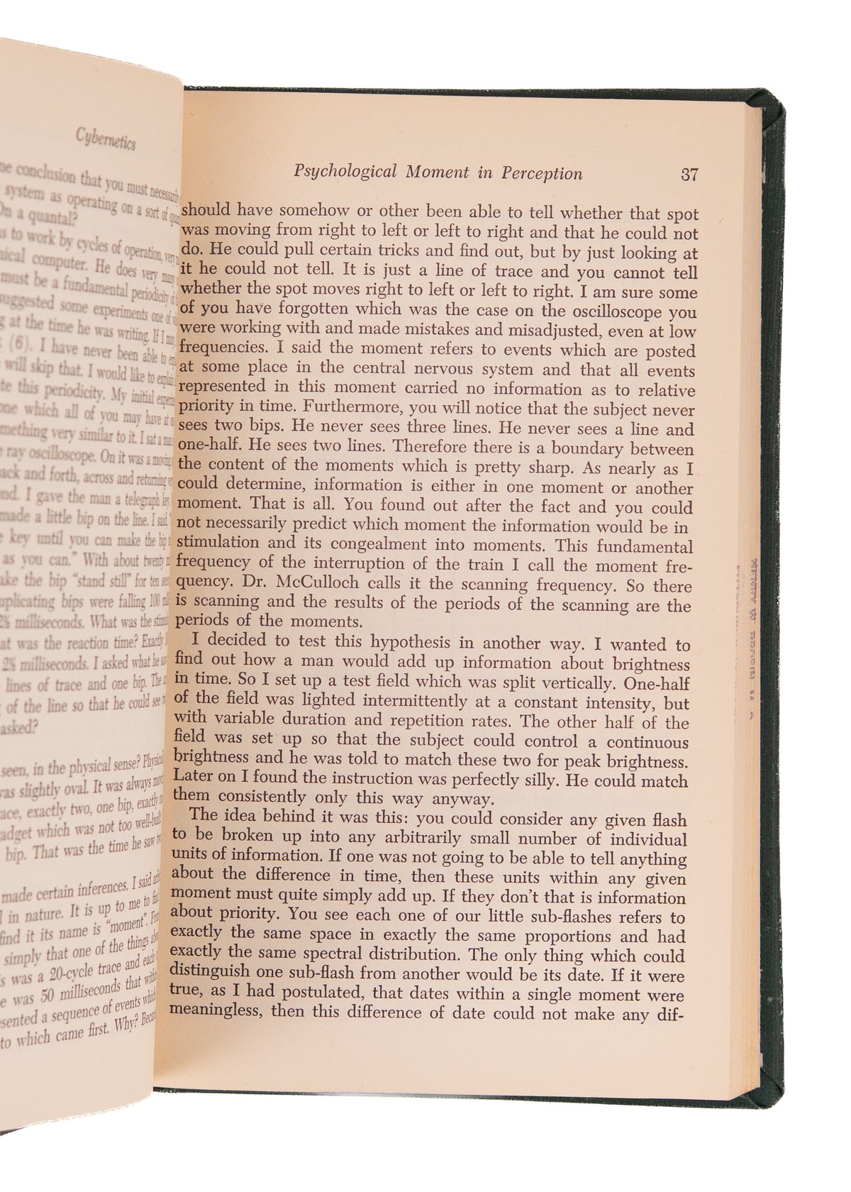 1949 CYBERNETICS - AI. Transaction of the Sixth Conference on Cybernetics w/ Provenance.