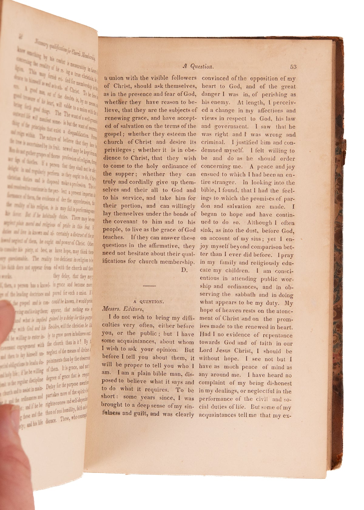 1825 CHRISTIAN MAGAZINE. Ultra-Calvinist Revivalism and the Second Great Awakening.