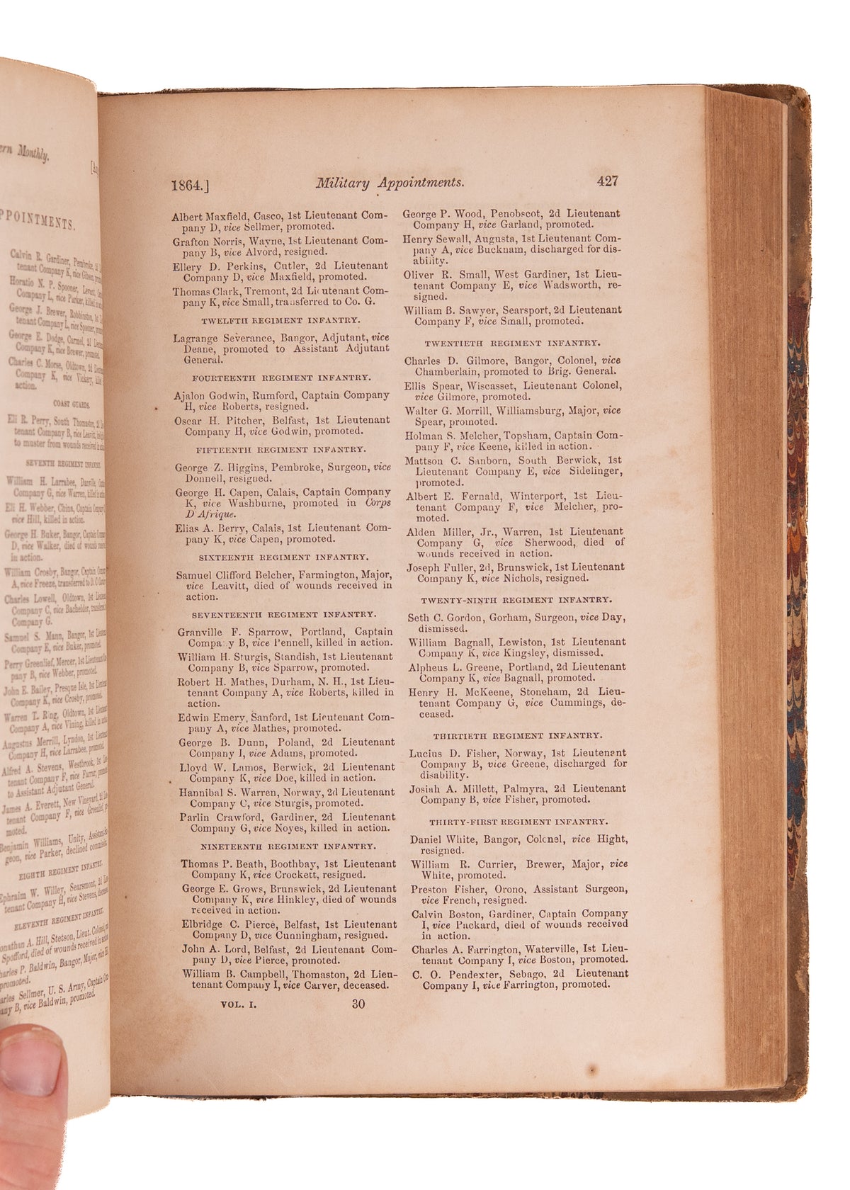 1864 NORTHERN MONTHLY. First Hand Accounts of Contraband Encampments, Civil War, John Brown & Harper's Ferry