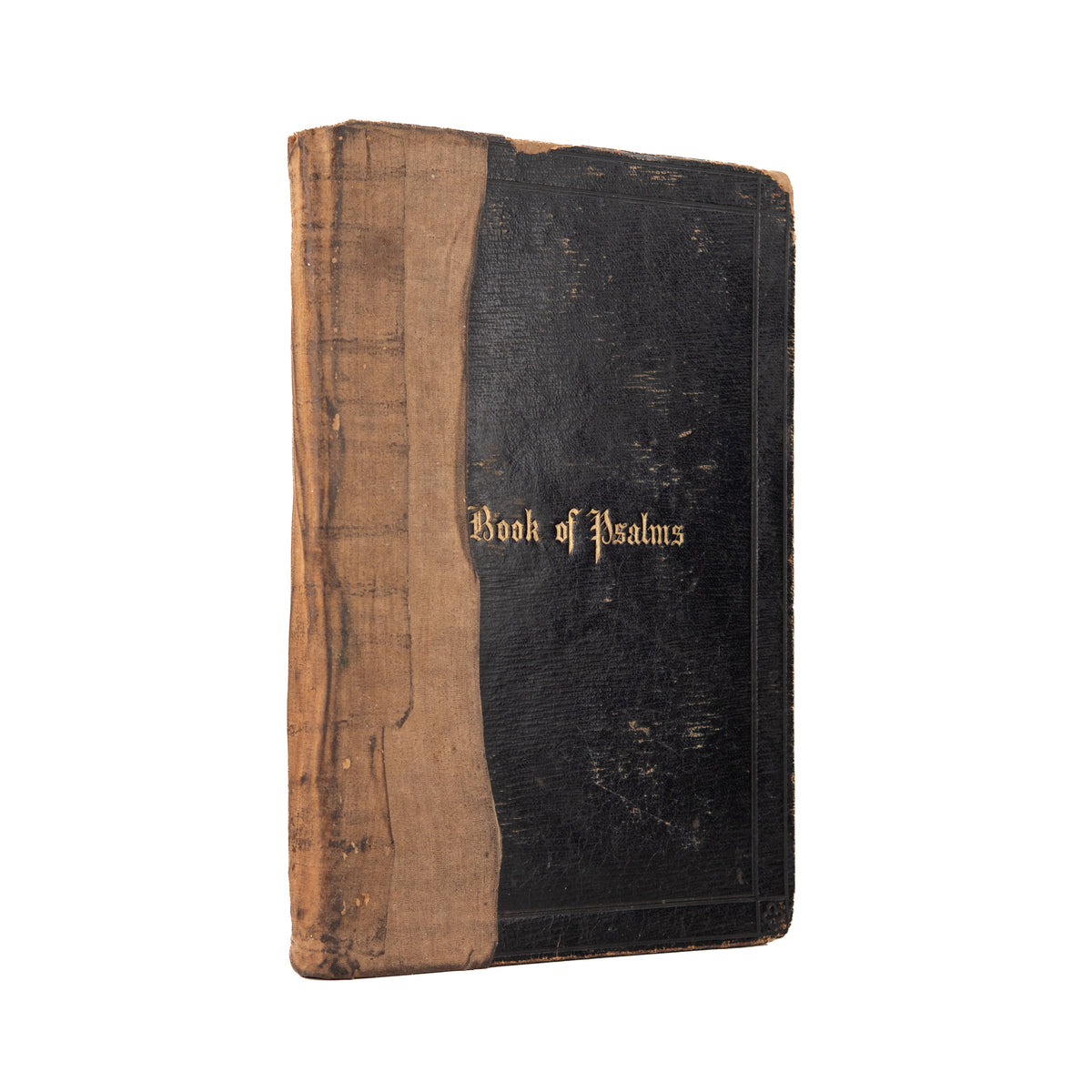 1856 BOOK OF PSALMS. Presented by Civil War Chaplain who Died of Typhoid During the War
