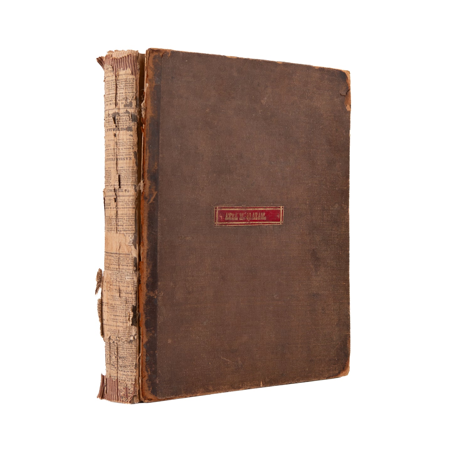 1844-1858 MUSIC SAMMELBAND. P. T. Barnum, Blackface Minstrels, and The Trans-Atlantic Telegraph.