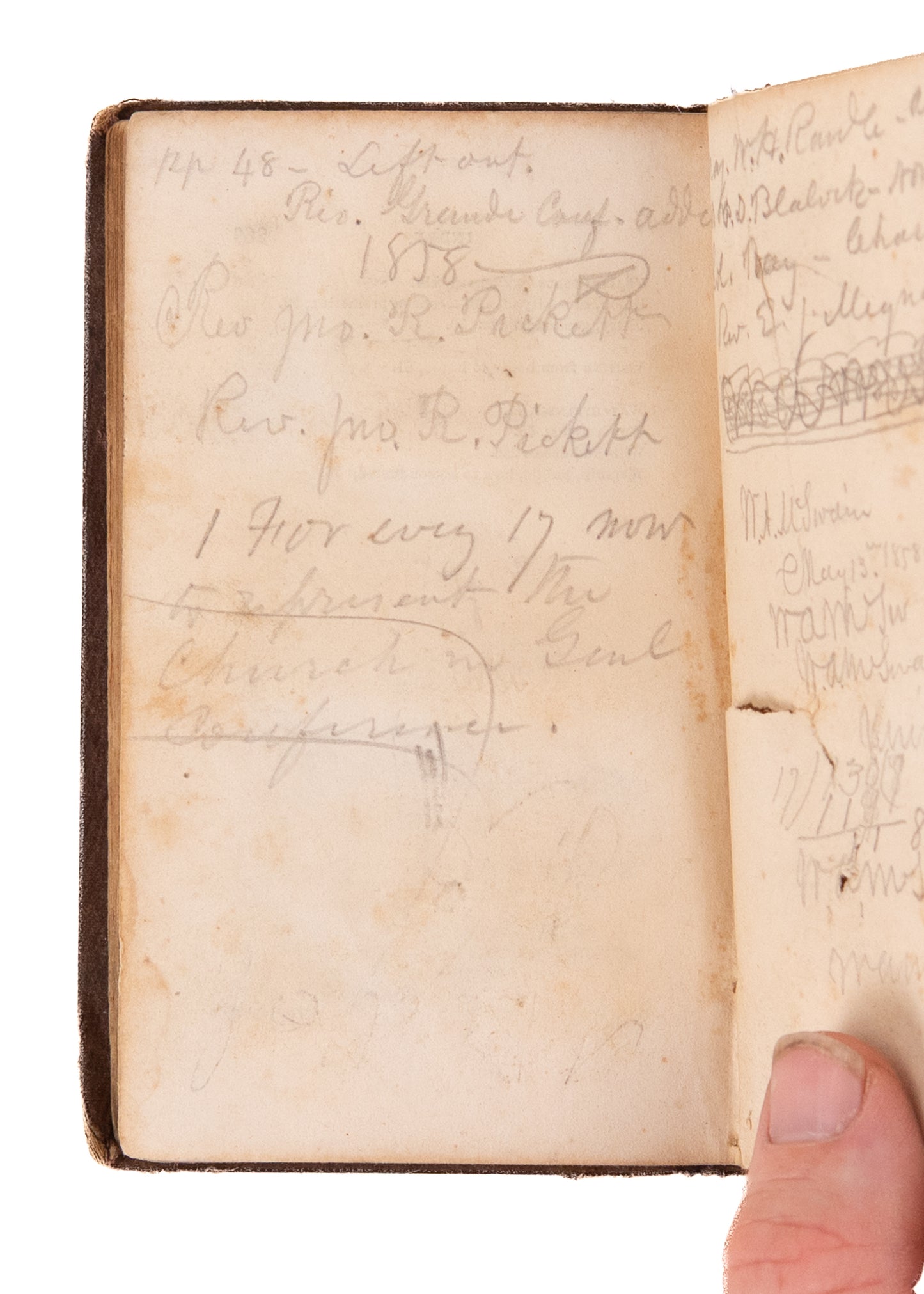 1855 METHODIST SOUTH DISCIPLINE. South Carolina Methodist MSs Notes he Tires of Discussing Slavery