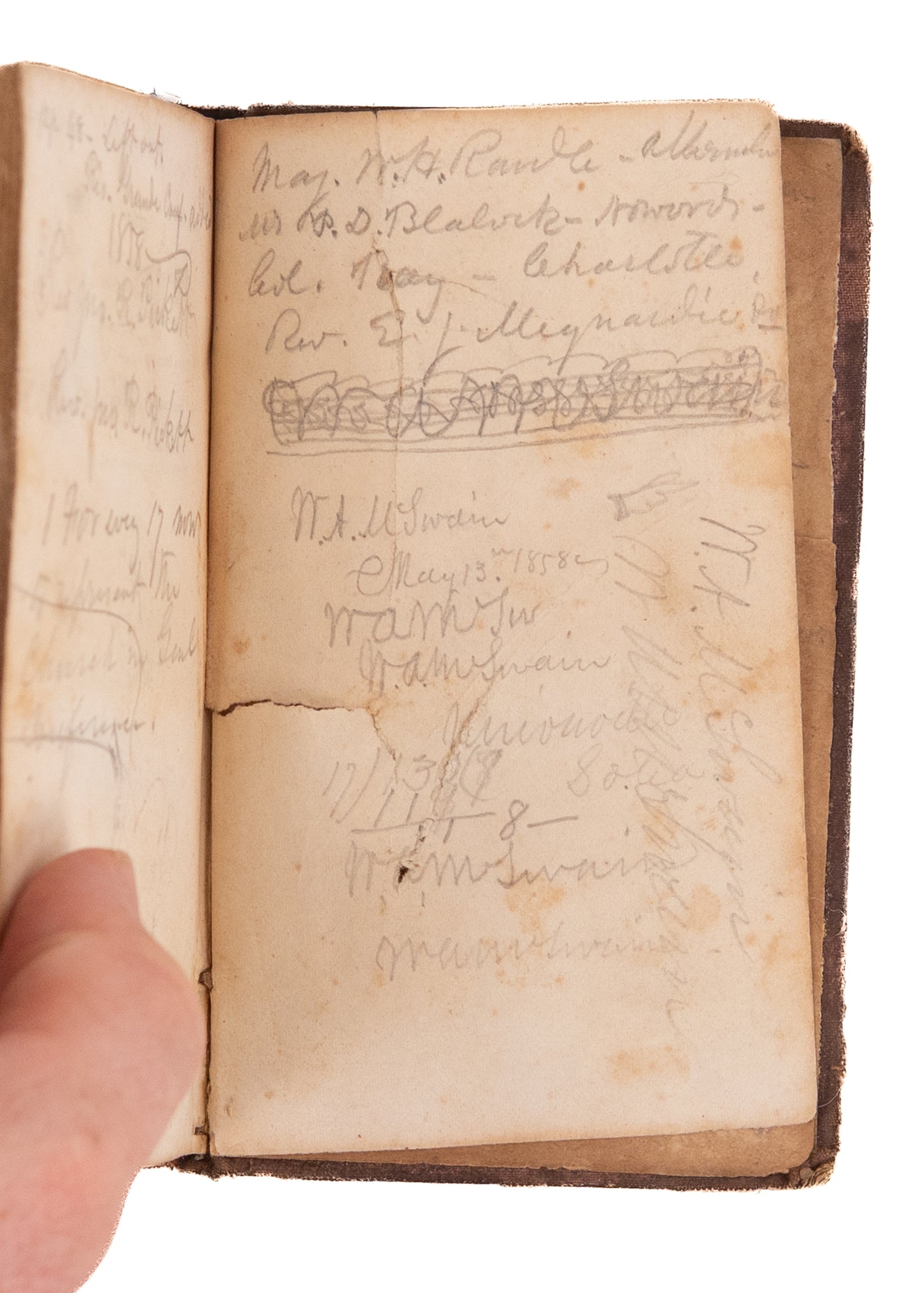 1855 METHODIST SOUTH DISCIPLINE. South Carolina Methodist MSs Notes he Tires of Discussing Slavery