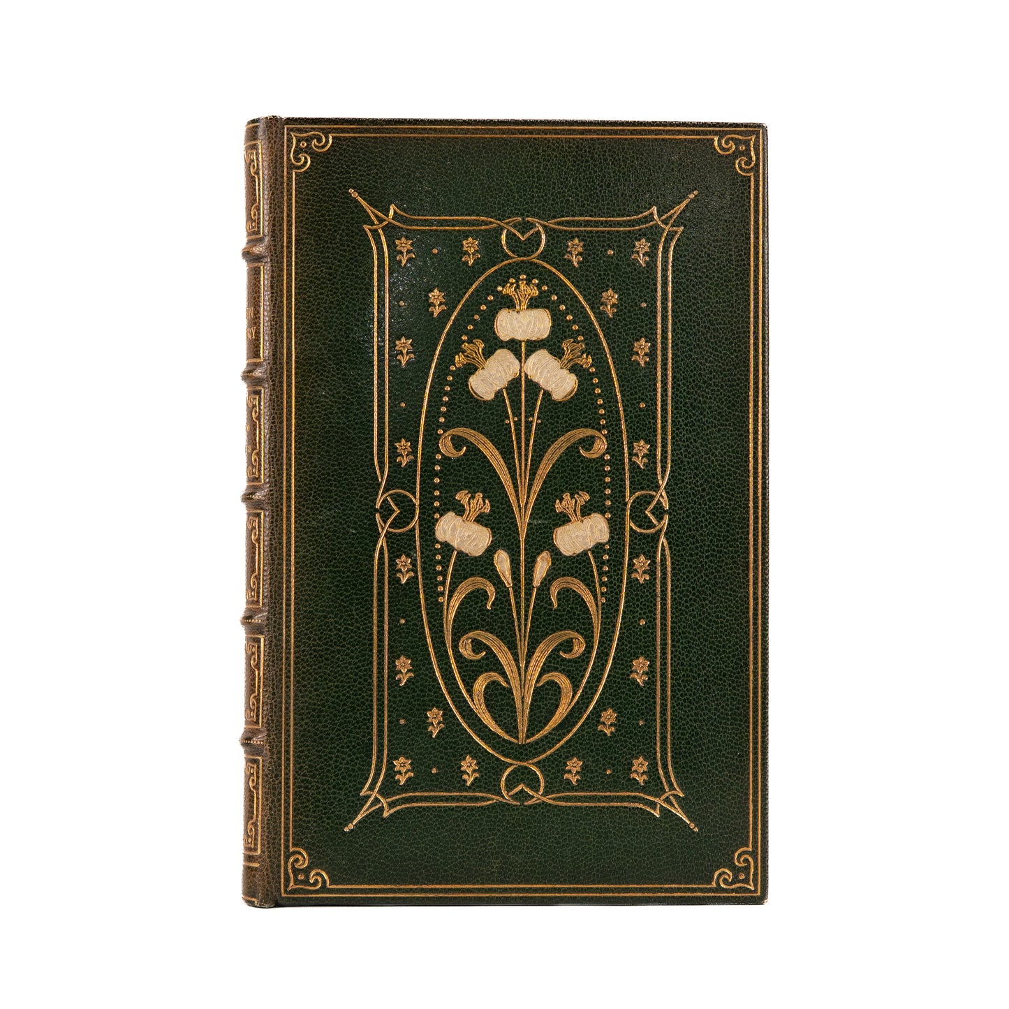 1906 RIVIERE BINDINGS. First and Second Series of Palgrave's Golden Treasury in Superb Morocco.