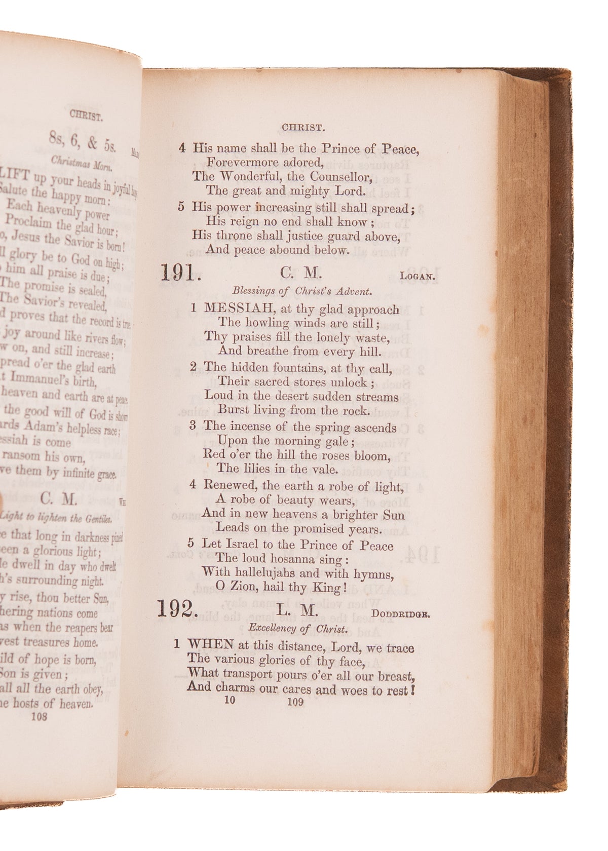 1853 FREEWILL BAPTIST. The Psalmody - An Anti-Slavery Hymnal Issued After Fugitive Slave Act.