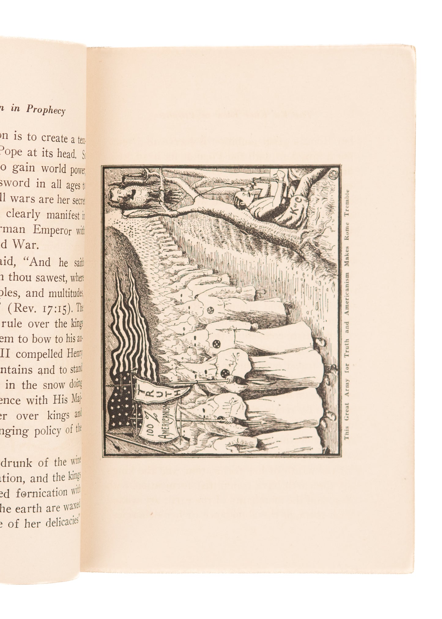 1925 ALMA WHITE. The Ku Klux Klan in Prophecy. The Klan God's Agents to Protect American Purity.