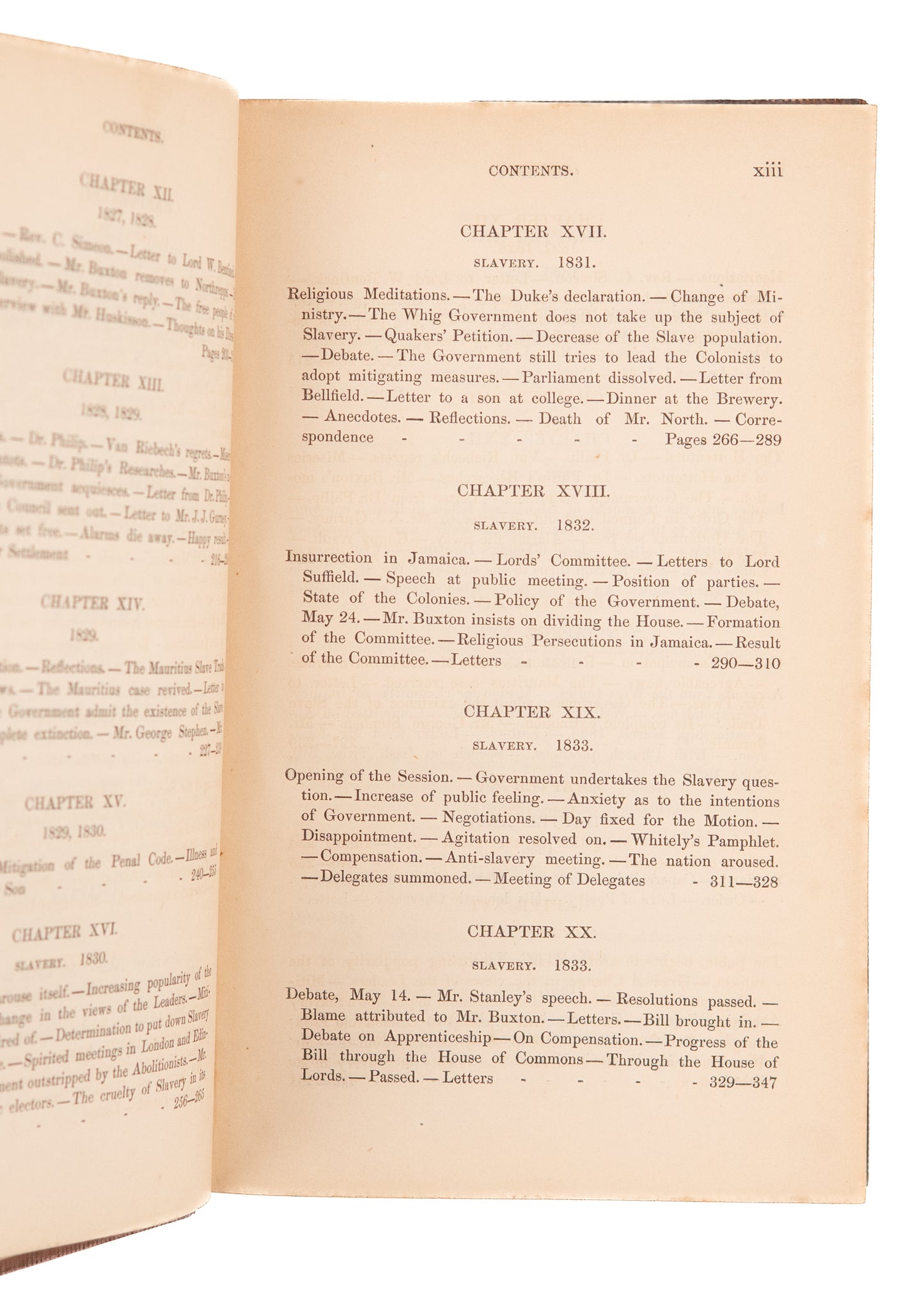 1851 THOMAS FOWELL BUXTON. Important Abolitionist Memoir by Friend & Successor to William Wilberforce.