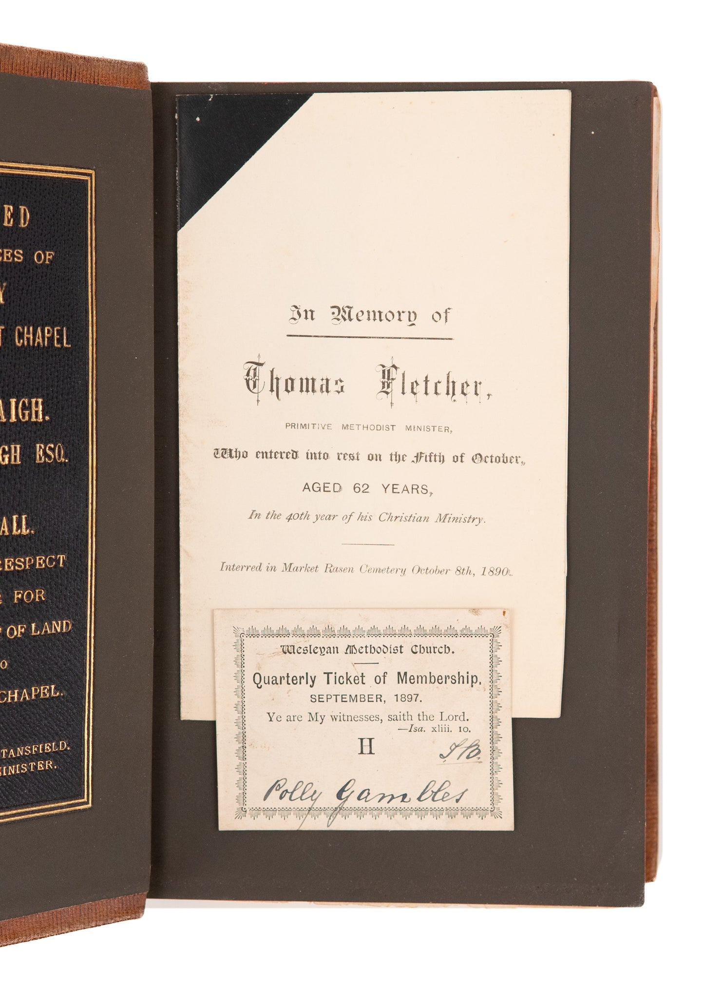 1864 JOHN PETTY. History of the Primitive Methodist Connexion. Superb Leather Presentation Example.