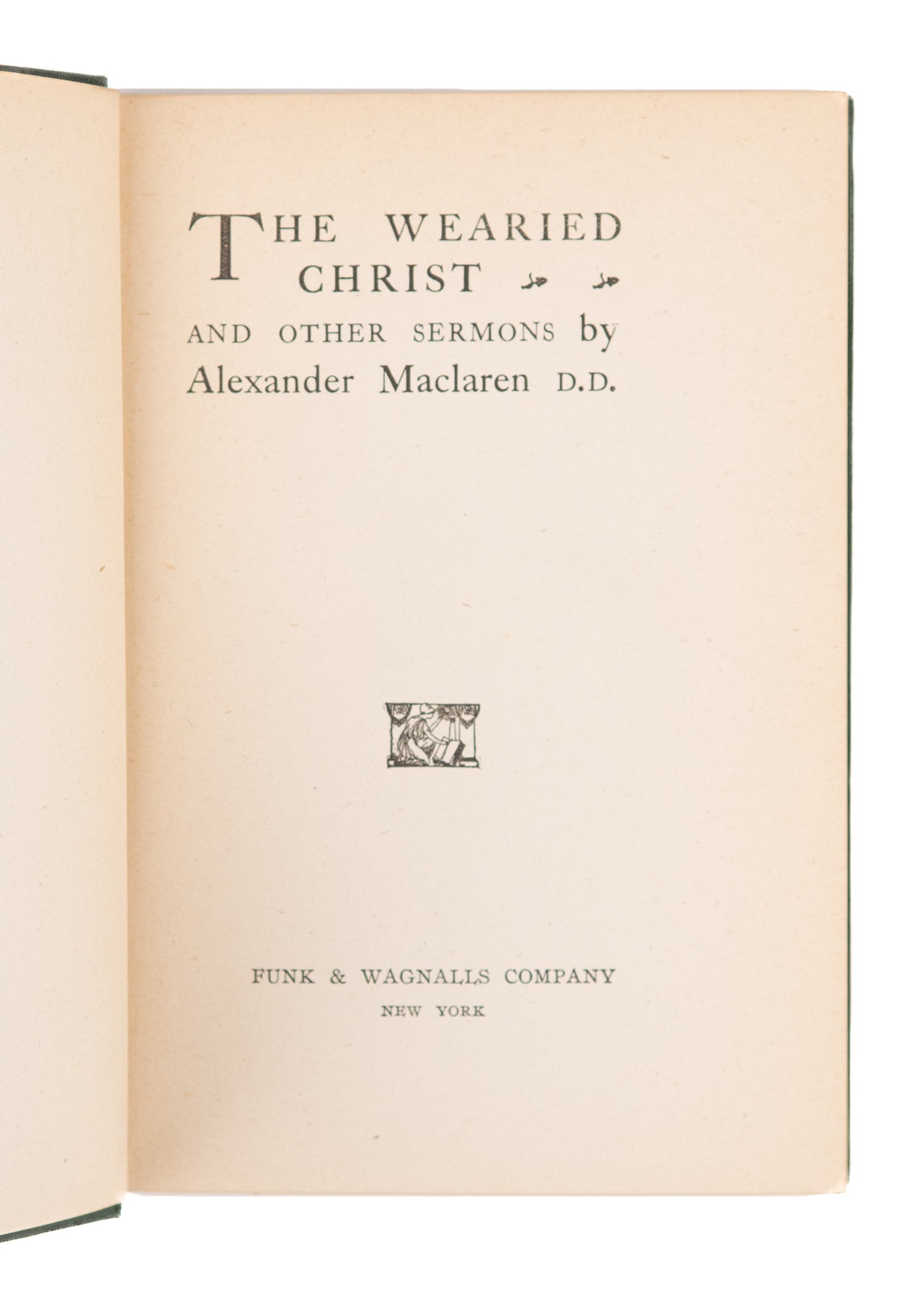 1905 ALEXANDER MACLAREN. Lot of 5 Matching Volumes of Seprarately Issued Sermon Series.