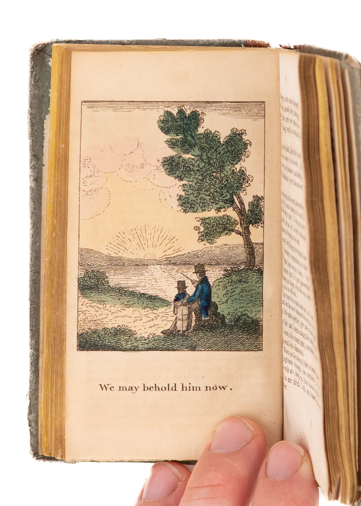 1825 HAND-COLORED ILLUSTRATIONS. The Children's Moral Companion. Excellent Example.