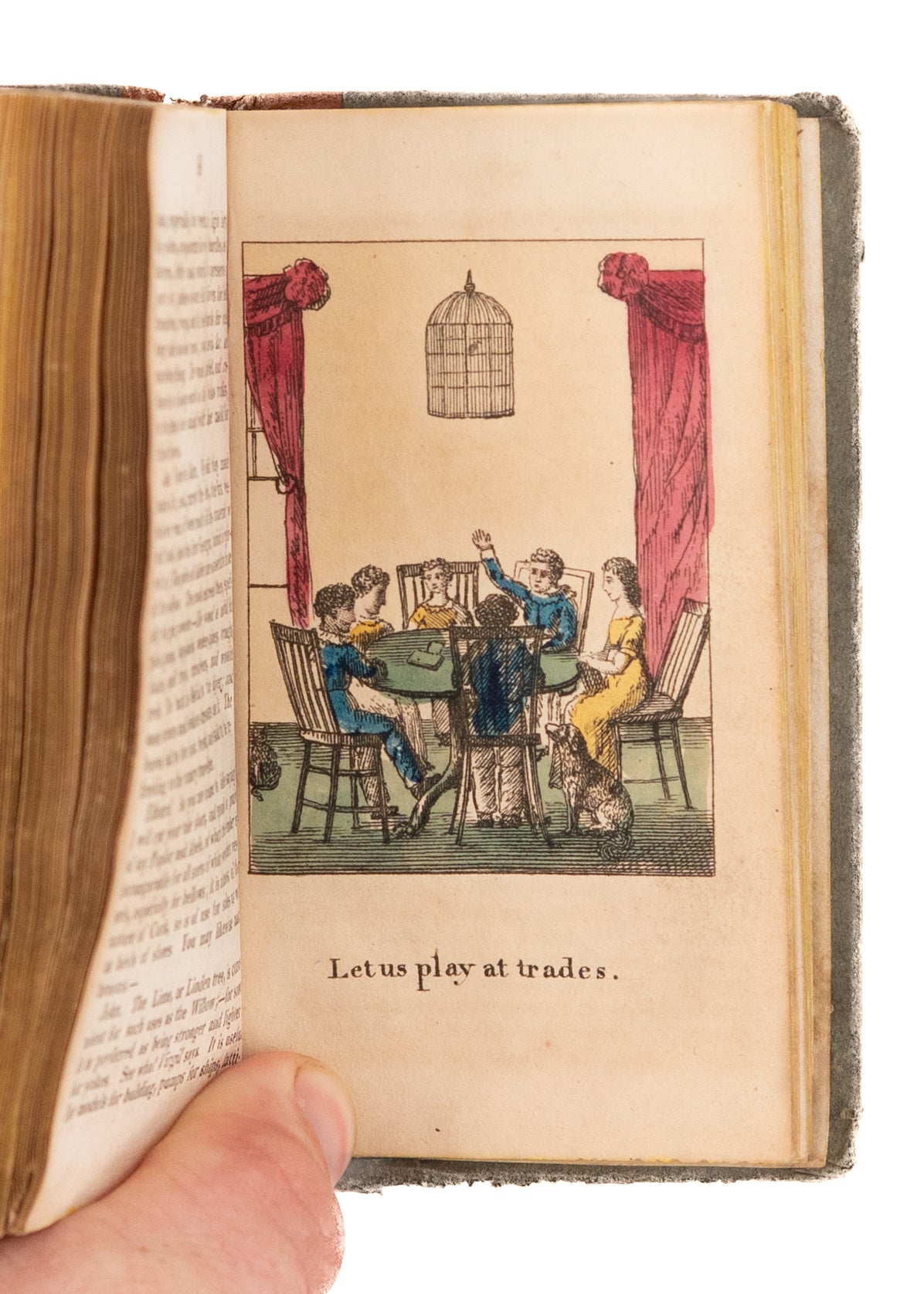 1825 HAND-COLORED ILLUSTRATIONS. The Children's Moral Companion. Excellent Example.