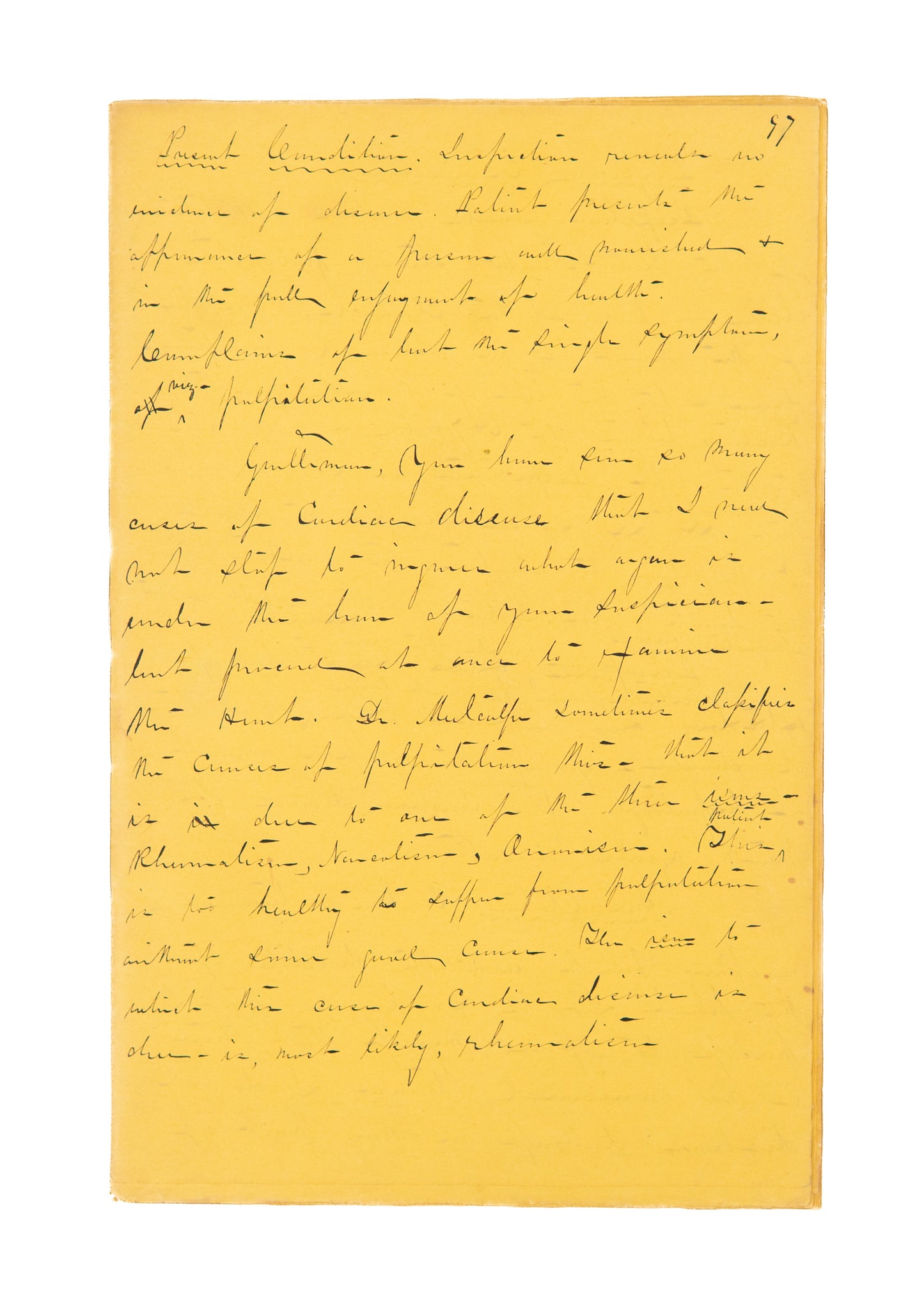 1863 CIVIL WAR SURGEON. Lectures for Training "Instant" Surgeons During the Civil War