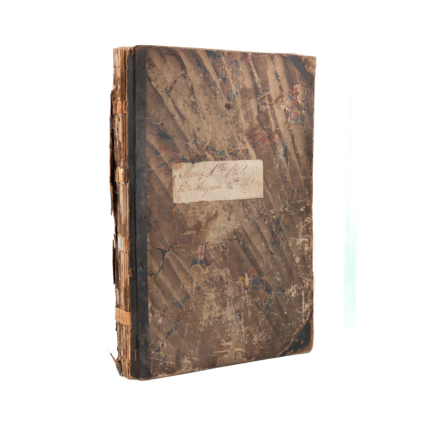 1861 NEW YORK CIVIL WAR POLICE DIARY. Deserters, Fires in Firework Shops, Crime of Insanity, Soldier Sexual Assault, &c